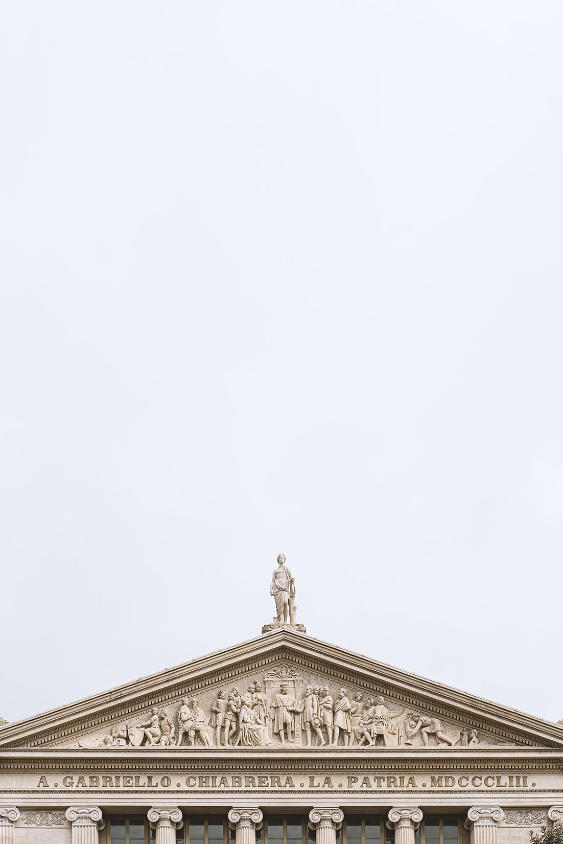 The Sky Above Savona - Chiabrera Theatre by Tiziano L. U. Caviglia