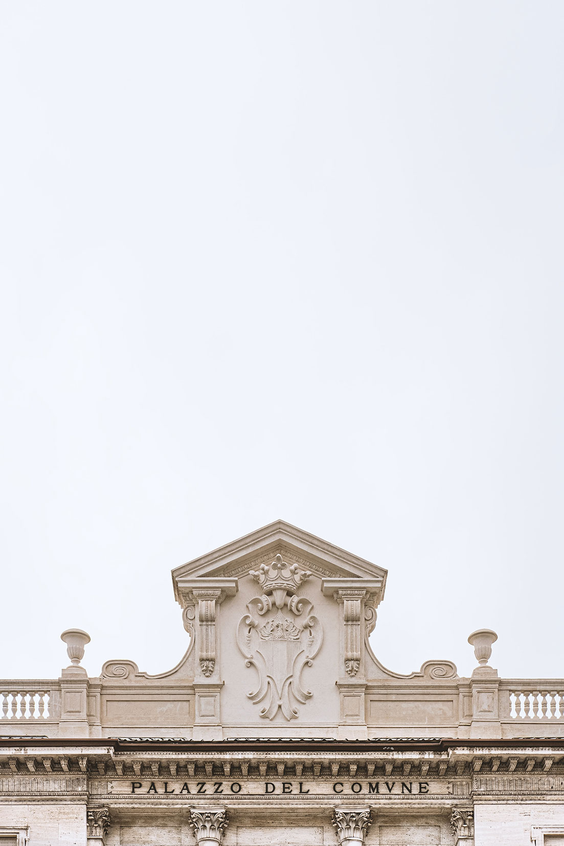 The Sky Above City - City Hall by Tiziano L. U. Caviglia