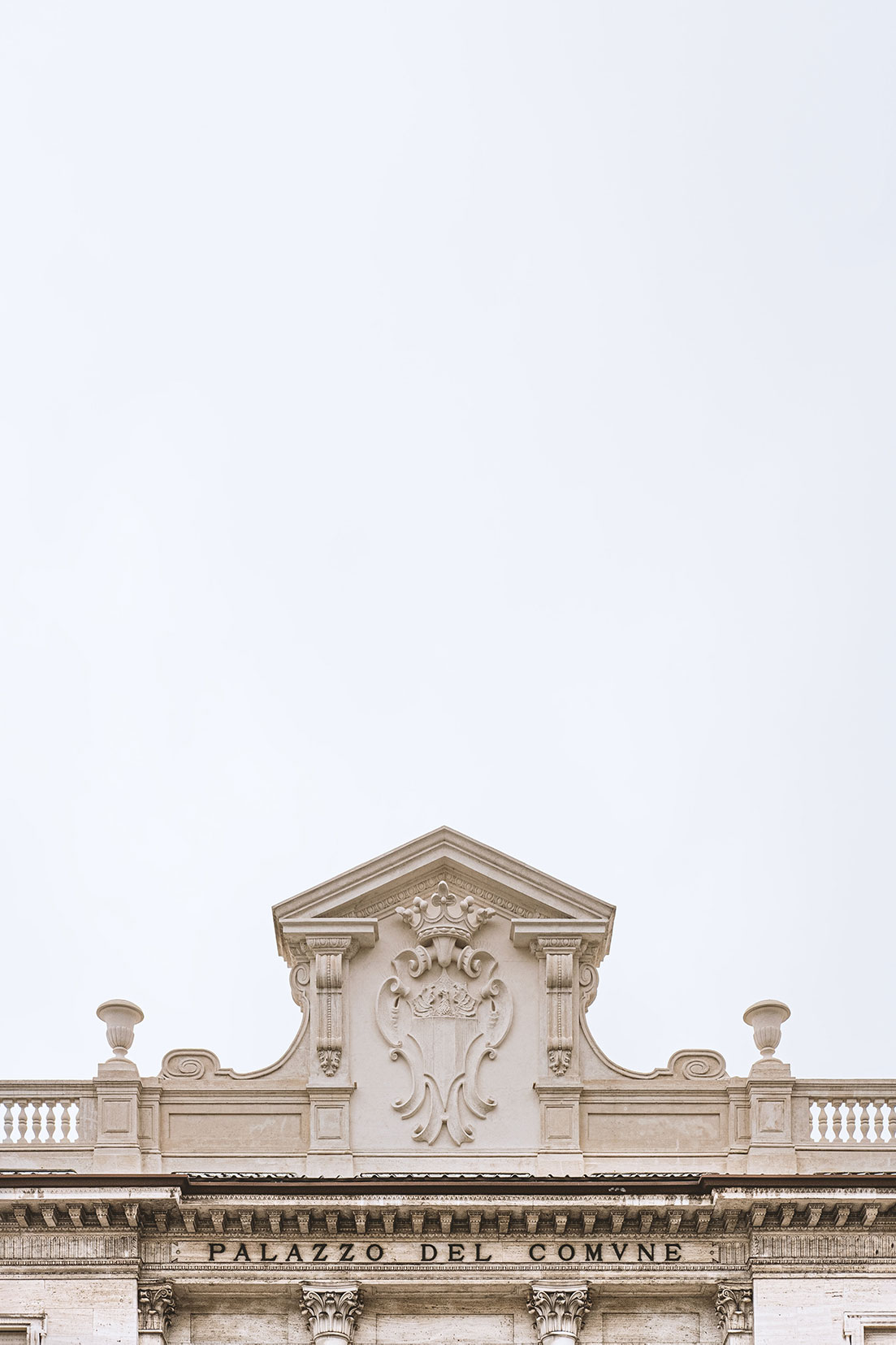 The Sky Above City - City Hall by Tiziano L. U. Caviglia